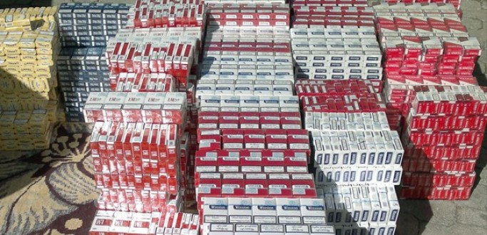 16.630 Paket Gümrük Kaçağı Sigara Yakalandı
