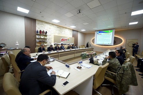 2016 YILININ İLK UKOME TOPLANTISI YAPILDI