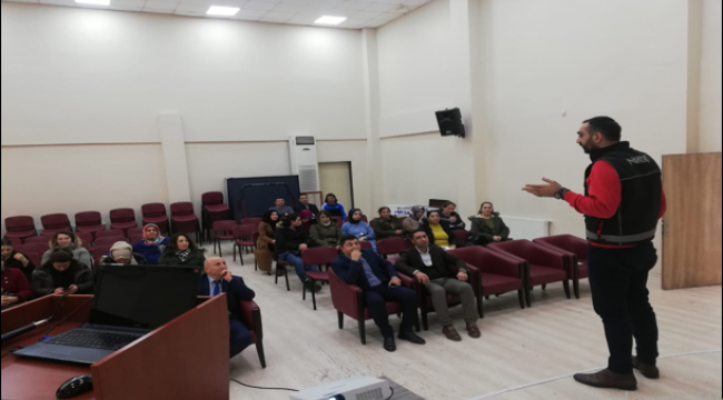 1005 Kişiye Narkorehber Eğitimi Verildi