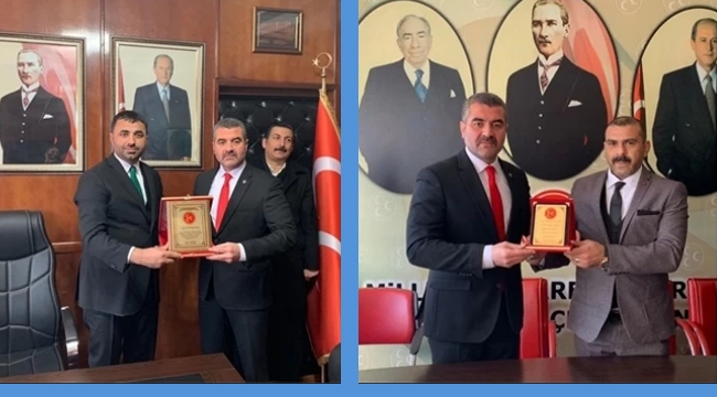 Avşar, Samanlı ve İlhan'a 'Başarı' Diledi