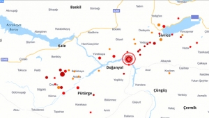 Elazığ'da 4.4 Şiddetinde Deprem Oldu