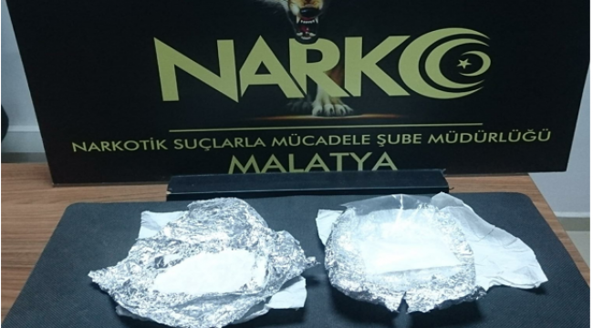 Malatya'da Metamfetamin Maddesi Ele Geçirildi