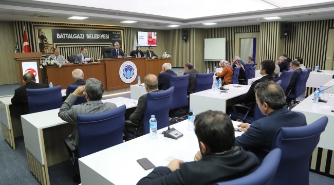 Battalgazi Belediye Meclisi Mart Toplantısını Yaptı