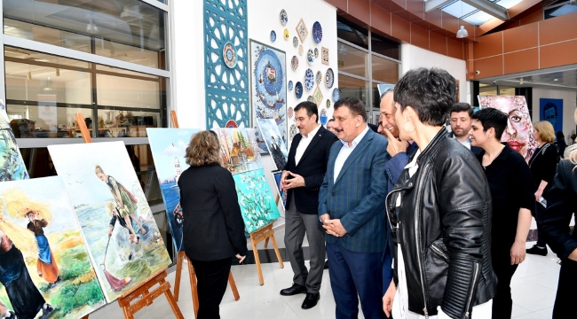 “Benim Adım Kadın” Resim Sergisi Açıldı