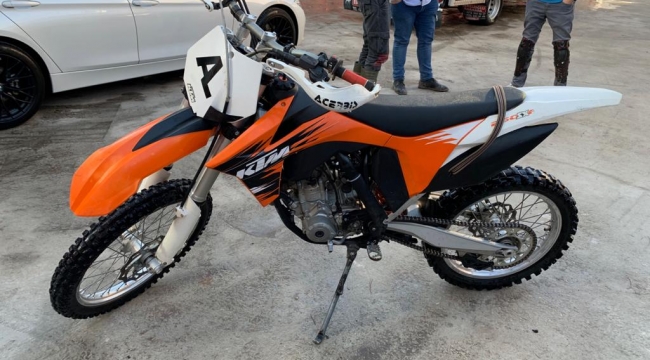 Çalıntı Motosikleti İnternette Satışa Koydular
