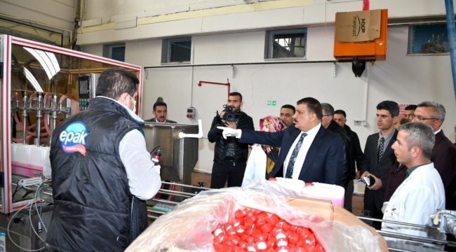 Esenlik Kimya Fabrikasında Üretim Artırıldı