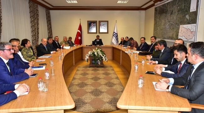 Koronavirüs'e Karşı Tedbir İçin Toplantı Yapıldı