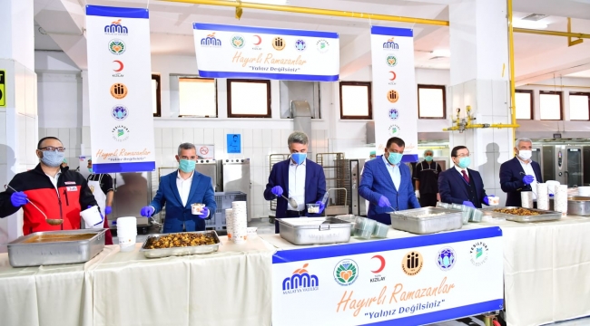 Günlük 4 Çeşit Sıcak Yemek Ulaştırılacak