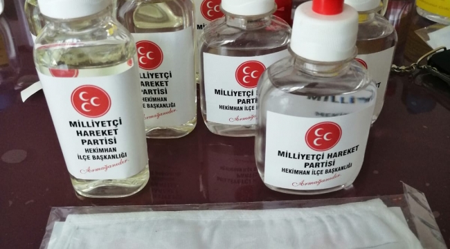 MHP Hekimhan Teşkilatı, Maske Dağıttı