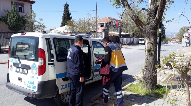 Nöbeti Biten Sağlık Personellerini Evlerine Taşıdı