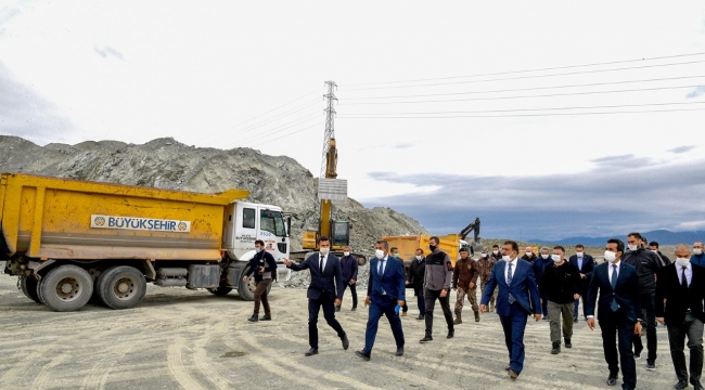 Altyapı ve Düzenlemeyi Büyükşehir Üstlendi