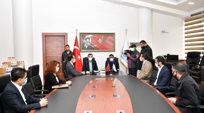 Toptaş,  Gürkan&#039;a Teşekkür Ziyaretinde Bulundu