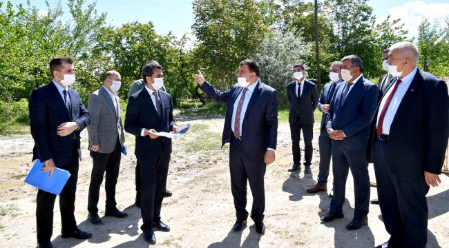 Başkan Gürkan, Çalışmaları Yerinde İnceledi