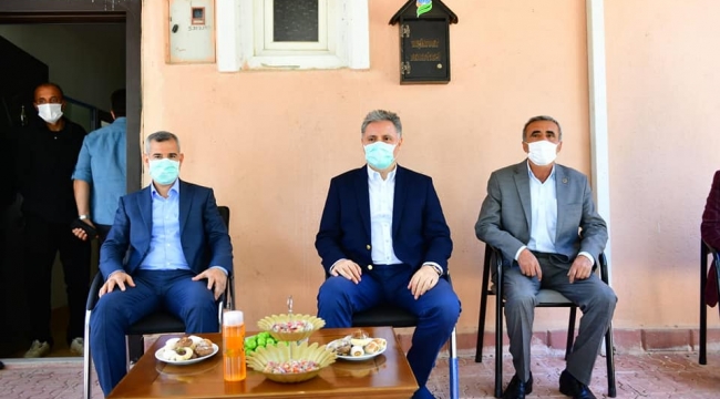 Milletvekili Çakır İle Belediye Başkanı Çınar, Kırsal Mahalleleri Ziyaret Etti