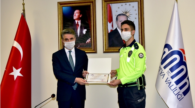 Başarılı Trafik Görevlileri Ödüllendirildi