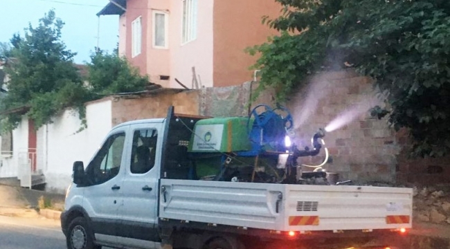 Büyükşehir Belediyesi İlaçlamaya Devam Ediyor