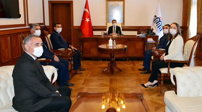 'Çevre Günü' Dolayısıyla Vali Baruş’a Ziyaret