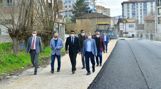 “15 Ayda 53 Bin 523 Ton Sıcak Asfalt Serimi Yaptık”