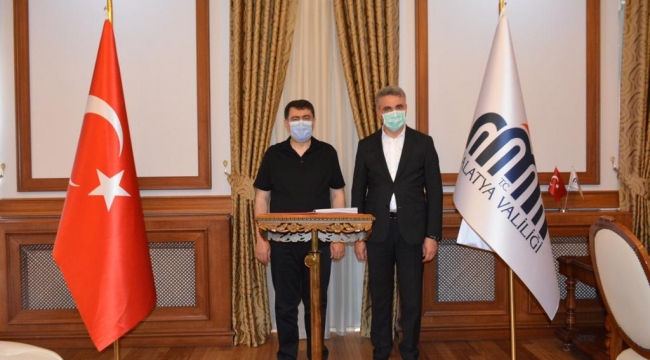 Ankara Valisi Şahin, Vali Baruş'u Ziyaret Etti