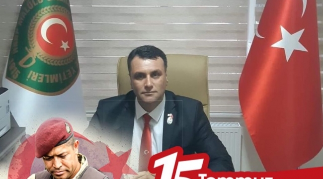 Başkan Gözükara'nın 15 Temmuz Demokrasi ve Milli Birlik Günü mesajı