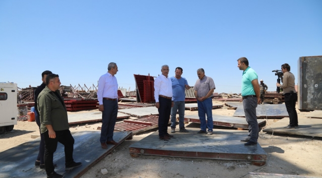 Deprem Konutlarının İnşaat Çalışmaları Başladı