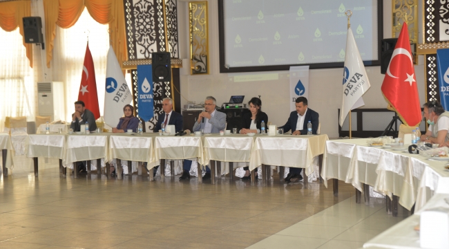 DEVA Partisi İl Kurucu Heyeti Basınla Tanıştı