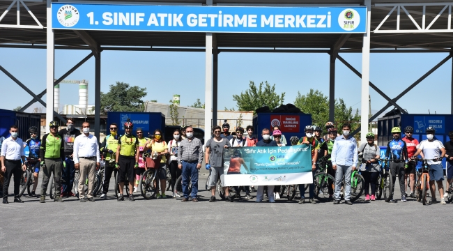 Sıfır Atık İçin Pedallıyoruz’ Bisiklet Turu Düzenlendi.