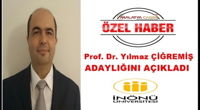 Çiğremiş Rektör Adaylığını Açıkladı