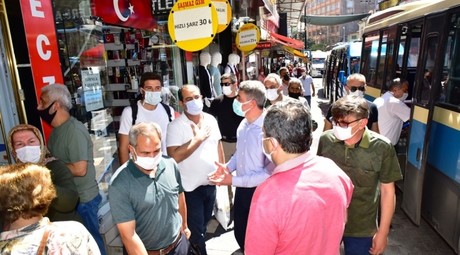 Vali Baruş, Korona Virüs Tedbirlerini Denetledi