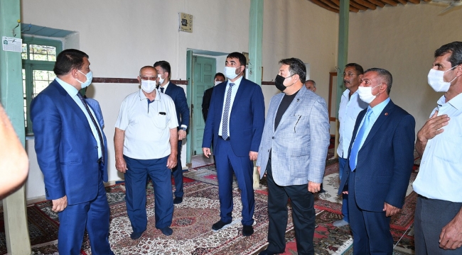 Bulgurlu Camii&#039;nde İnceleme Yaptılar