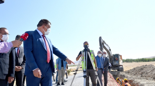 Kanalizasyon Çalışmaları Devam Ediyor
