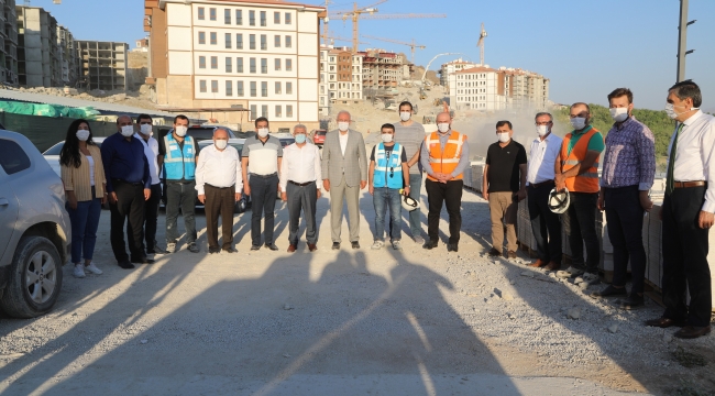 Milletvekili Kahtalı Ve Başkan Güder, Gelincik Tepesi’ndeki Çalışmaları İnceledi