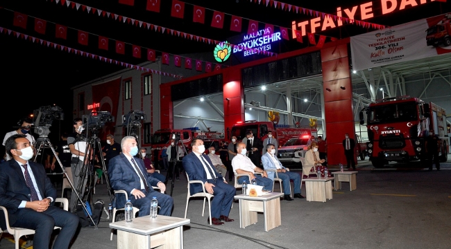 Türkiye'nin en önemli İtfaiye İstasyonu Malatya'da