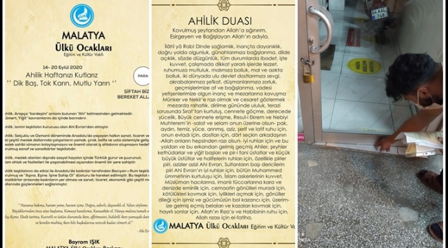 Ülkü Ocakları Esnaflara Siftah Parası dağıttı