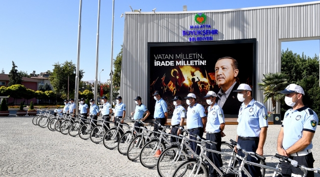 Zabıta Ekipleri Bisikletli Denetim Yaptı