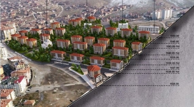 Beydağı'nda 886 Konut 2022'de Tamamlanacak