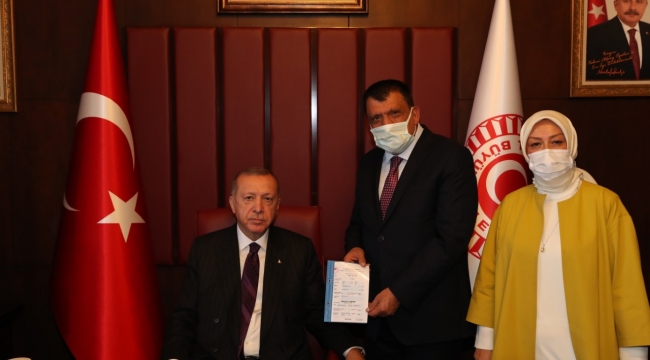 Cumhurbaşkanı Erdoğan, Gürkan ve Çalık’ı Kabul Etti