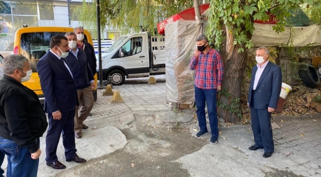 Gürkan, Halfettin Mahallesini Gezdi
