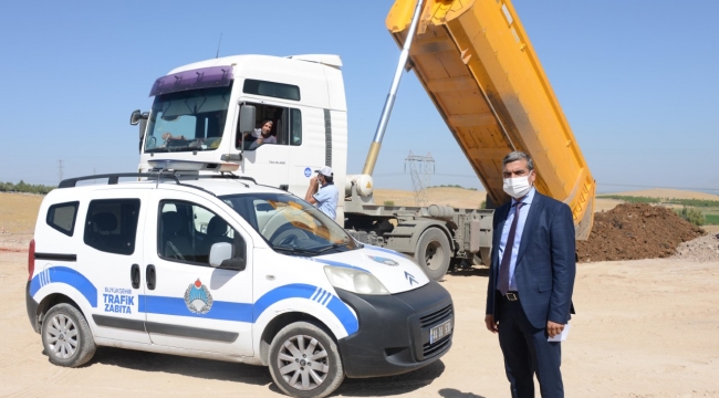 Hafriyat Araçlarını Zabıta Denetliyor