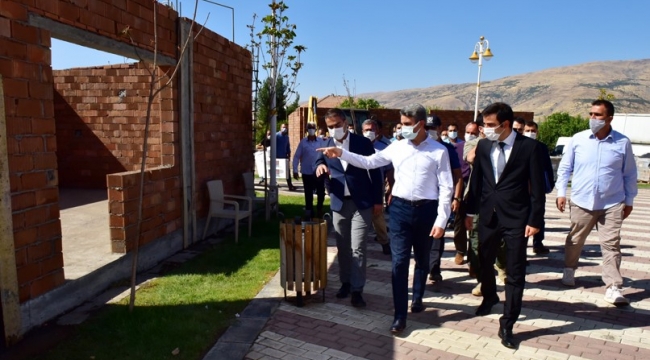 Vali Baruş, Doğanyol’da İncelemelerde Bulundu