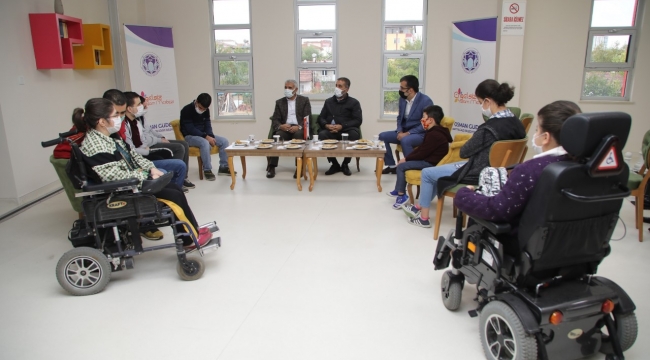 Güder, Özel Gereksinimli Çocuklarla Çay İçti