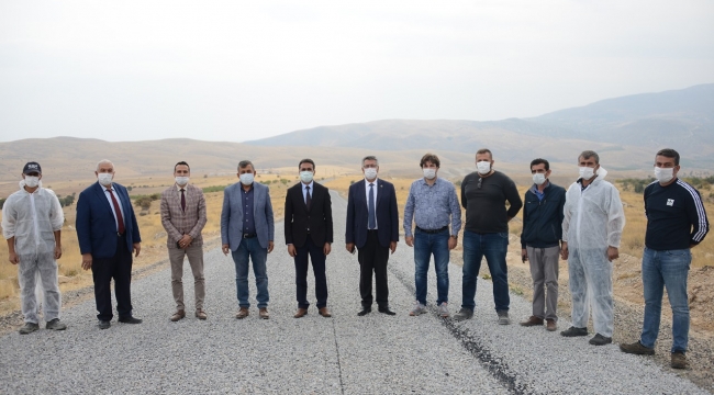 Kırsalda 4 Mahallenin Grup Yolu Asfaltlandı