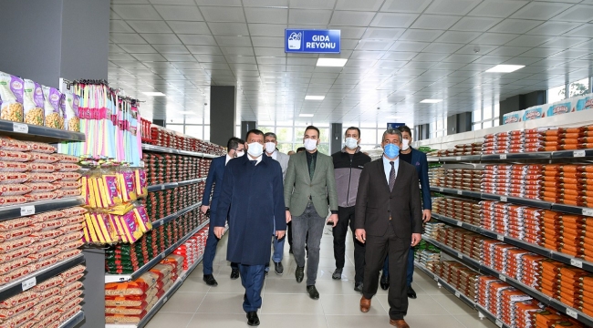 "Vahap Küçük'ün Adına Yakış Bir Çarşı Oldu"