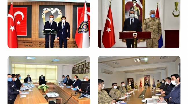 Vali Baruş, Emniyet ve Jandarmadan Bilgi Aldı