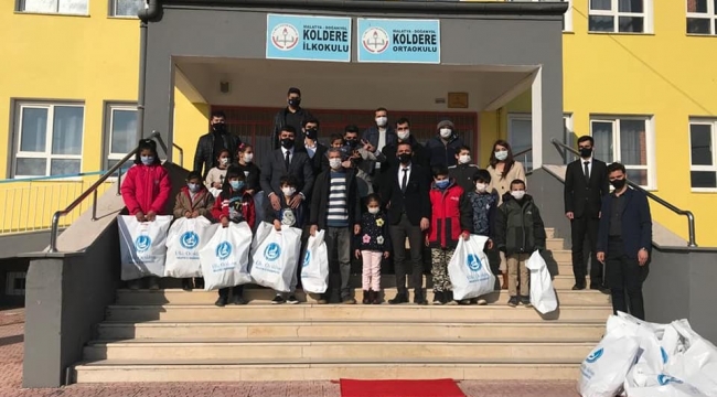 Malatya Ülkü Ocakları 'İstikbâlimiz Üşümesin' Dedi