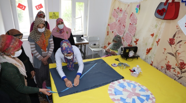 Battalgazi’de Kadınlar Meslek Öğreniyor