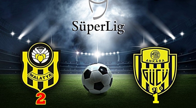 H. Yeni Malatyaspor 2-1 MKE Ankaragücü
