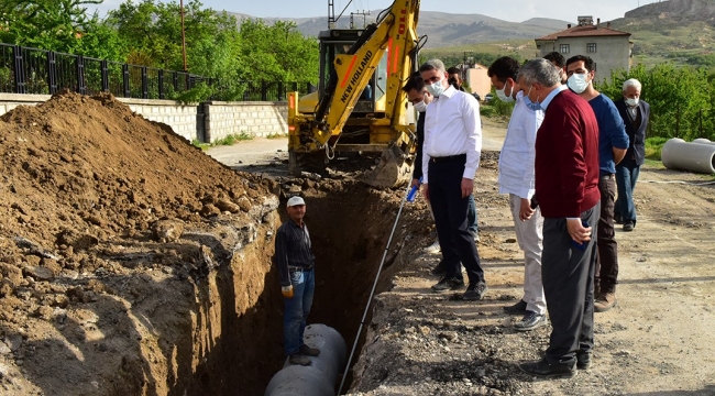 Vali Baruş, Gelincik Tepe Bağlantı Yollarını İnceledi