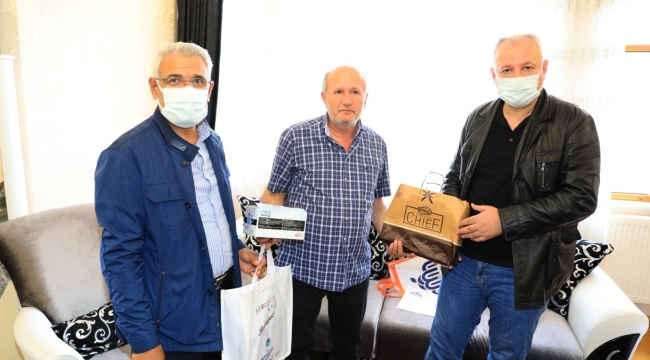 Başkan Güder’den Şehit Ve Gazi Ailelerine Bayram Ziyareti