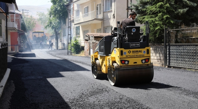 Battalgazi’de Asfaltsız Yol Kalmıyor